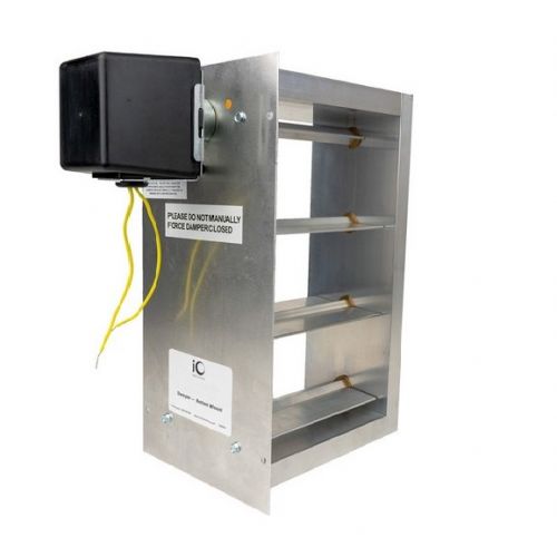 iO HVAC Controls HD-1408-BM Rectangular Zone Damper 14" X 8"