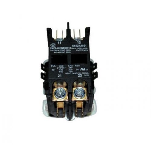 480Vcoil 40Amp 2Pole Contactor For Carrier -Part# HN52KA001