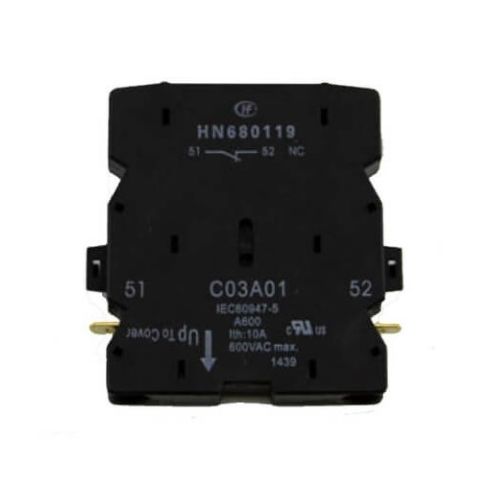 Aux Contact Side Mount For Carrier Part# Hn680119