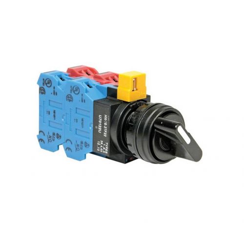Idec Relays HW1S-3TF20 3-Position Selector Switch H-Series
