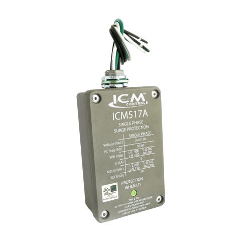 ICM Controls ICM517A Surge Protector Max 100000-AMP 120V-240V/1-PH