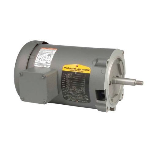 Baldor Motor JM3116 1HP Motor 1750 RPM 208-230/460V/3PH 56J ODP 