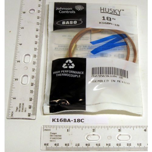 BASO Gas Products K16BA-18C Thermocouple