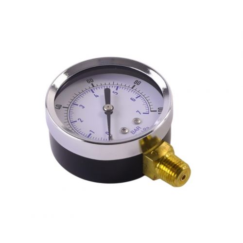 2 1/2"Dial 0-100# 1/4"Npt Lwr For Kodiak Controls -Part# KC10125100