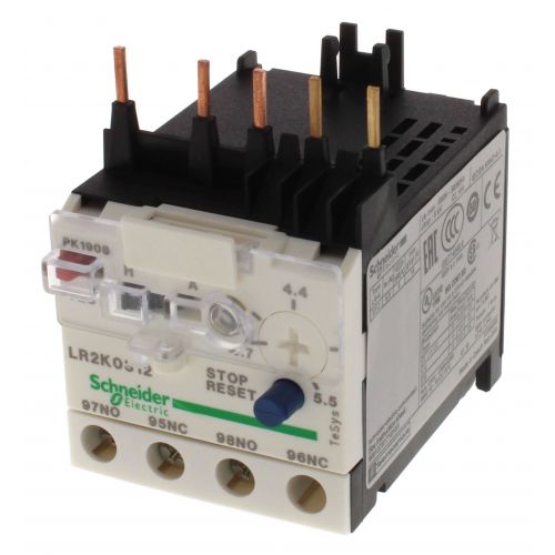 3.8/5.5A Overload Relay For Schneider Electric (Square D) -Part# LR2K0312