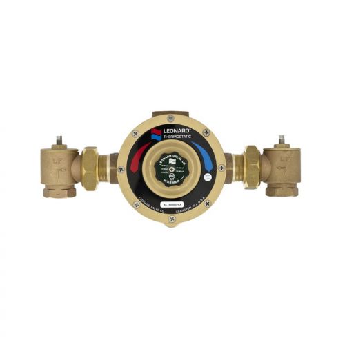 Leonard Valve LV-982-LF-RF-BDT Thermostatic Mixing Valve 1" X 1-1/4"