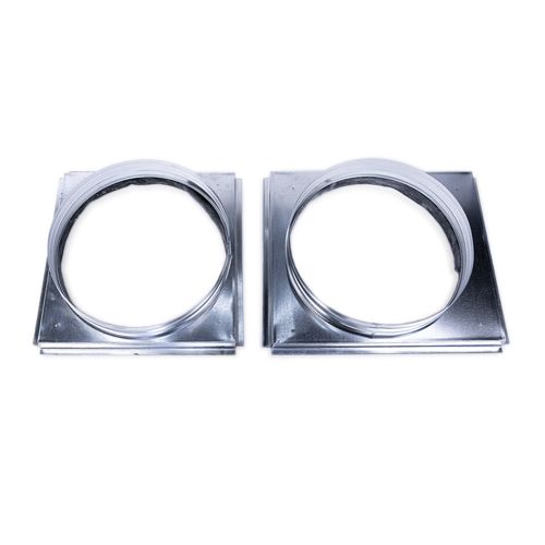 MRCOOL® Signature Series Square to Round Adapter Kit (M14HSR4260A) – Duct Transition Connection Solution