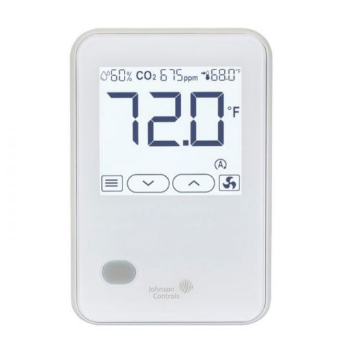 Temp White Sensor W/Dsply/Logo For Johnson Controls -Part# NSB8BTN240-0