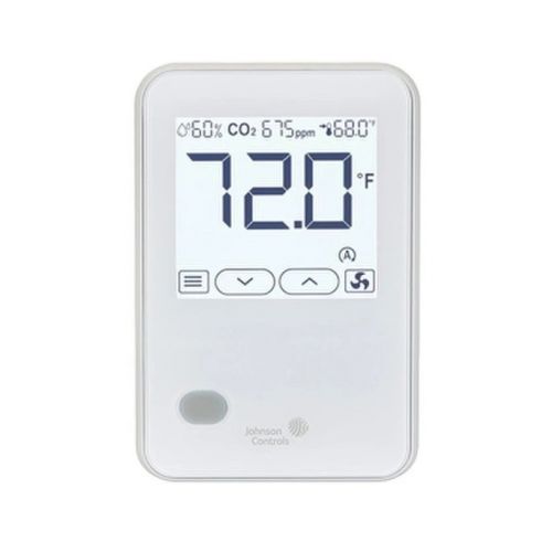Johnson Controls NSB8MTN241-0 Network Temperature White Sensor W/PIR LCD Display