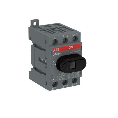 ABB OT40F3U 3-Pole Disconnect Switch 40A 600 VAC 