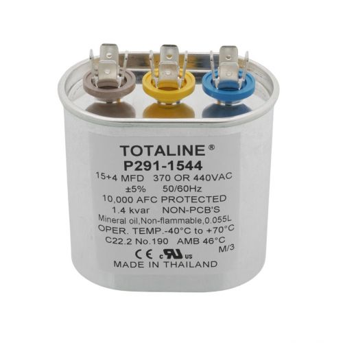 154Mfd 440V Dual Oval Run Cap For Carrier Part# P291-1544