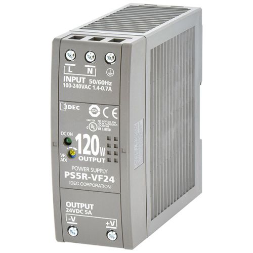 24V 120W Ac/Dc Power Supply For IDEC Relays -Part# PS5R-VF24