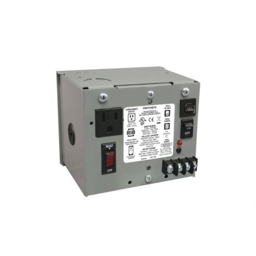 75Va Multitap-24V 10A Brkr For Functional Devices -Part# PSH75AB10