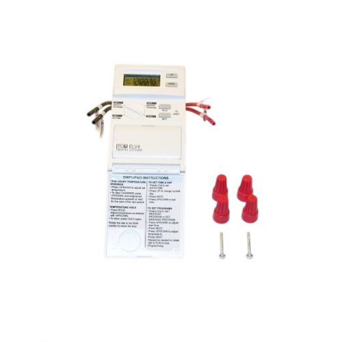 Luxpro Thermostat PSPLV-512 1-Pole & 2-Pole Digital Programmable Line Voltage Heating Only 120/240V