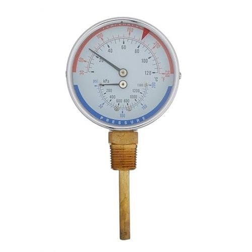 Tridicator 30-240F 0-75Psi/Kpa For Trerice -Part# PTC14401