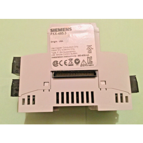 Siemens DDC PXX485.3 Expansion Module W/3 RS-485 CT