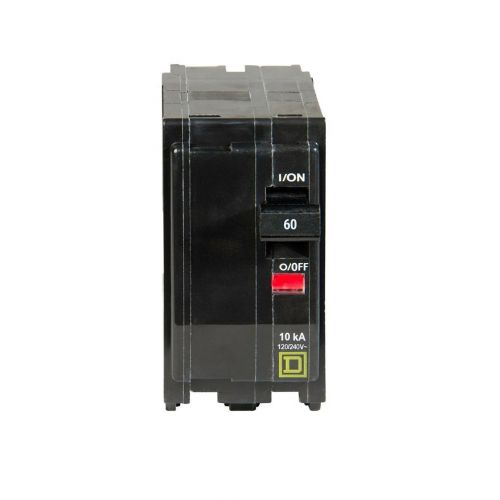 2 Pole 120/240V 60Amp Breaker For Schneider Electric (Square D) -Part# QO260