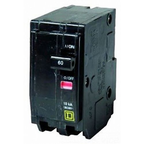 2 Pole 120/240V 60Amp Breaker For Schneider Electric (Square D) -Part# QO260