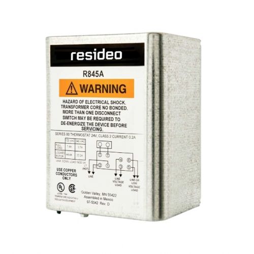 Dpst Switching Relay 120 & 24V For Resideo -Part# R845A1030