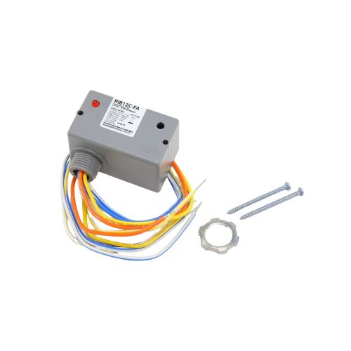 Functional Devices RIB12C-FA SPDT Enclosed Relay 10A 12 VAC/DC