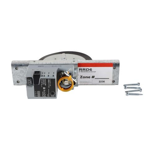 6" Retrofitrounddamper 24V For Resideo -Part# RRD6