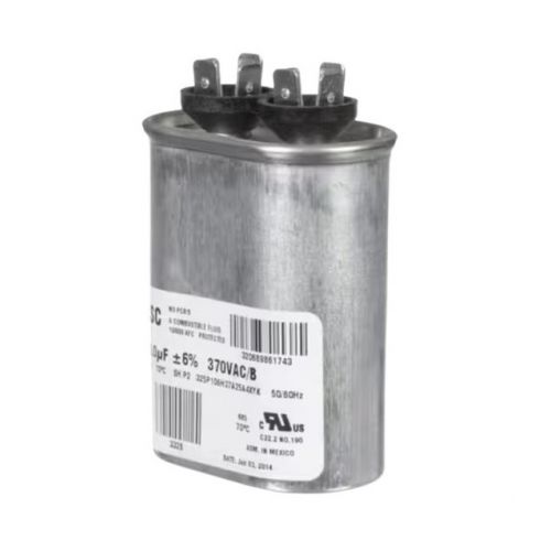 10Mfd 370V Oval Run Capacitor For York -Part# S1-024-20046-700