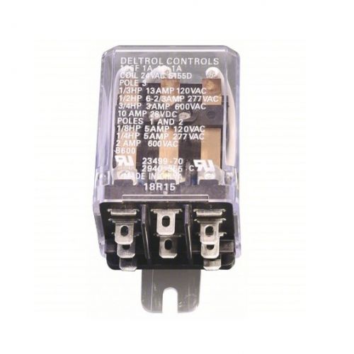 24V 3Pole Plug In Heat Relay For York Part# S1-2940-3551