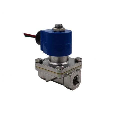 GC Valves S211GH02E7DG4 N/C SS Valve 1/2" NPT 5/8" Orifice
