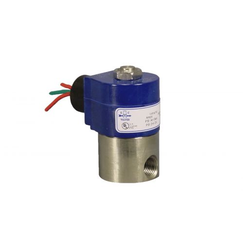 GC Valves S311GH02V2AC9 2-Way N/C Valve 1/8" NPT SS 0-300 PSI Air/Water/Oil 120V 