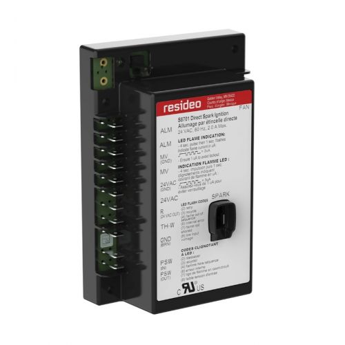 Honeywell Residential S8701A1122 Direct Spark Ignition Control 21-SEC Lockout 24 VAC