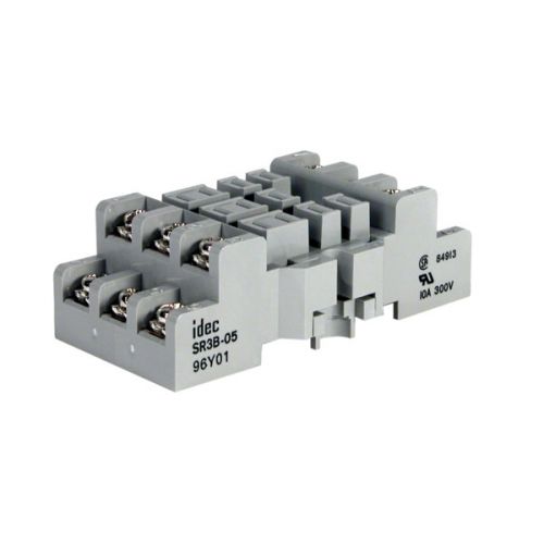 Blade Type Socket Din Mount For IDEC Relays -Part# SR3B-05