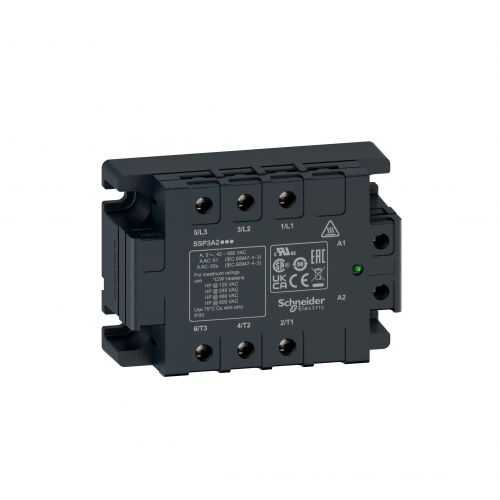 Schneider Electric (Square D) SSP3A250B7T 3-Pole Solid State Relay 3-N/O