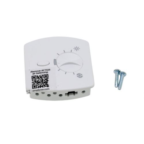 KMC Controls STE-6017W-80 Room Temperature Sensor White