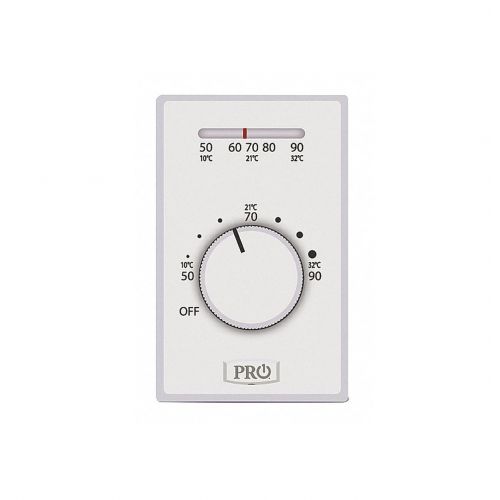 PRO 1 IAQ T501ML4 4-Wire Mechanical Line Voltage Thermostat Heat Only