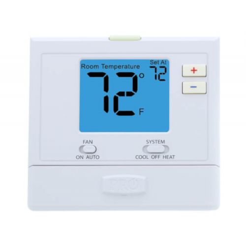PRO 1 IAQ T701 Non-Programmable Electronic Thermostat 4" Display 1Heat/1Cool 
