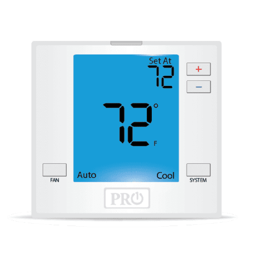 PRO 1 IAQ T751 Universal Non-Programmable Thermostat 3H/2C 7" Display