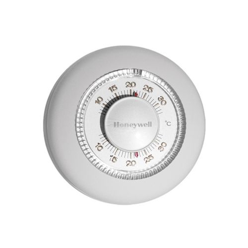Resideo T87K1015 Round Thermostat Heat Only 5-32°C Premier White