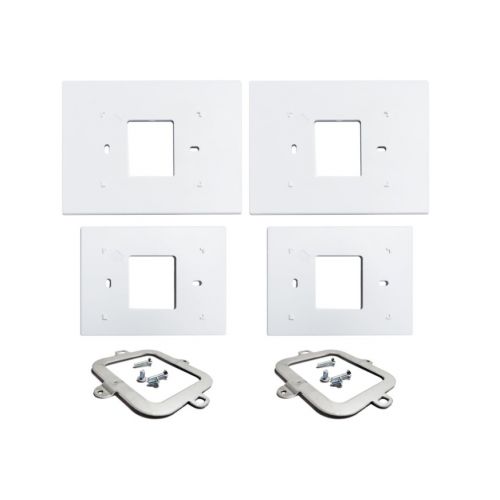 White Cover Plate Assembly For Resideo -Part# THP2400A1027W