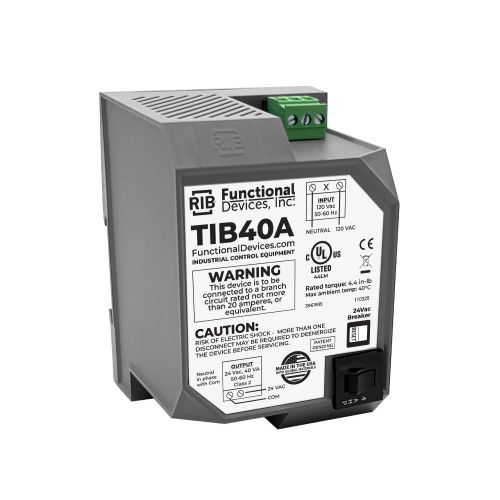 Functional Devices TIB40A Transformer 120V-PRI 24V-SEC 40VA