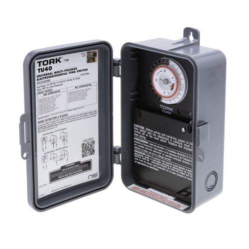 Univ 24Hr Electromech Multvolt For Tork Timers -Part# TU40
