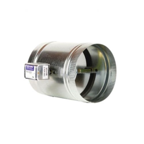 EWC Controls URD-10-SRE120-NC 10" Motorized Damper Round N/C Power Open 120V