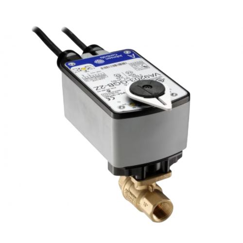 Johnson Controls VG1245CL+923GGA 2-Way 1" Ball Valve SR N/O 7.4Cv 0-10VDC