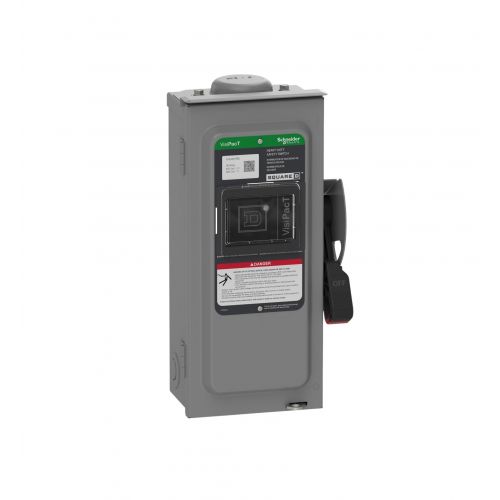 Schneider Electric (Square D) VHU361RB 3-Pole Safety Switch Not Fusible 30A 600V NEMA 3R