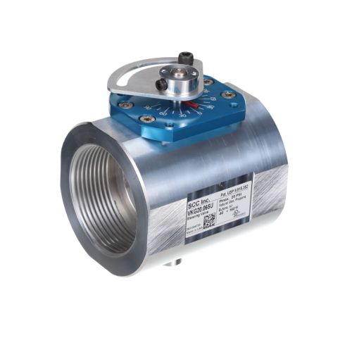 Siemens Combustion VKG20.065U-922 Butterfly Valve 2.5" NPT W/Man Coarse Kit