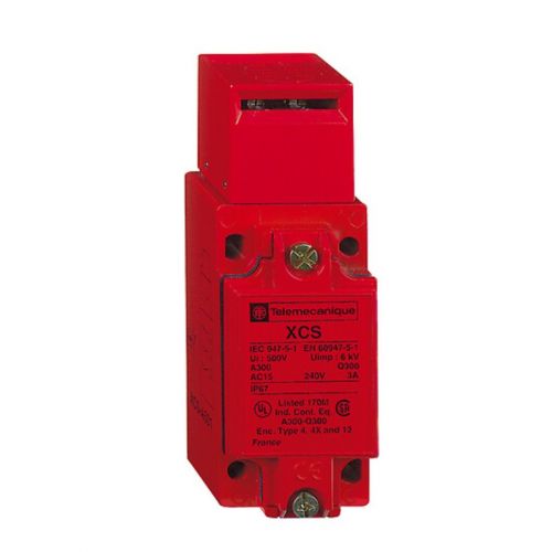 Schneider Electric (Square D) XCSA703 2-N/C+1-N/O Safety Interlock Switch 10A 300V