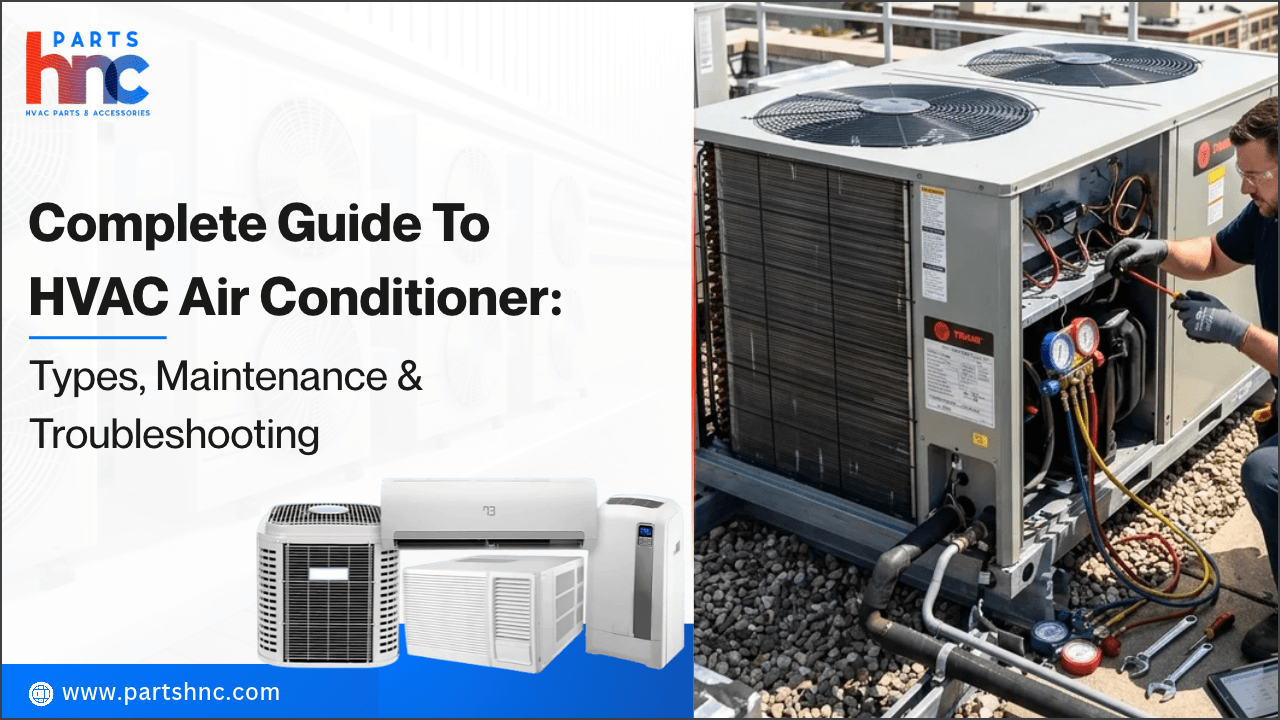 Complete Guide To HVAC Air Conditioner Types, Maintenance & Troubleshooting _PartsHnC