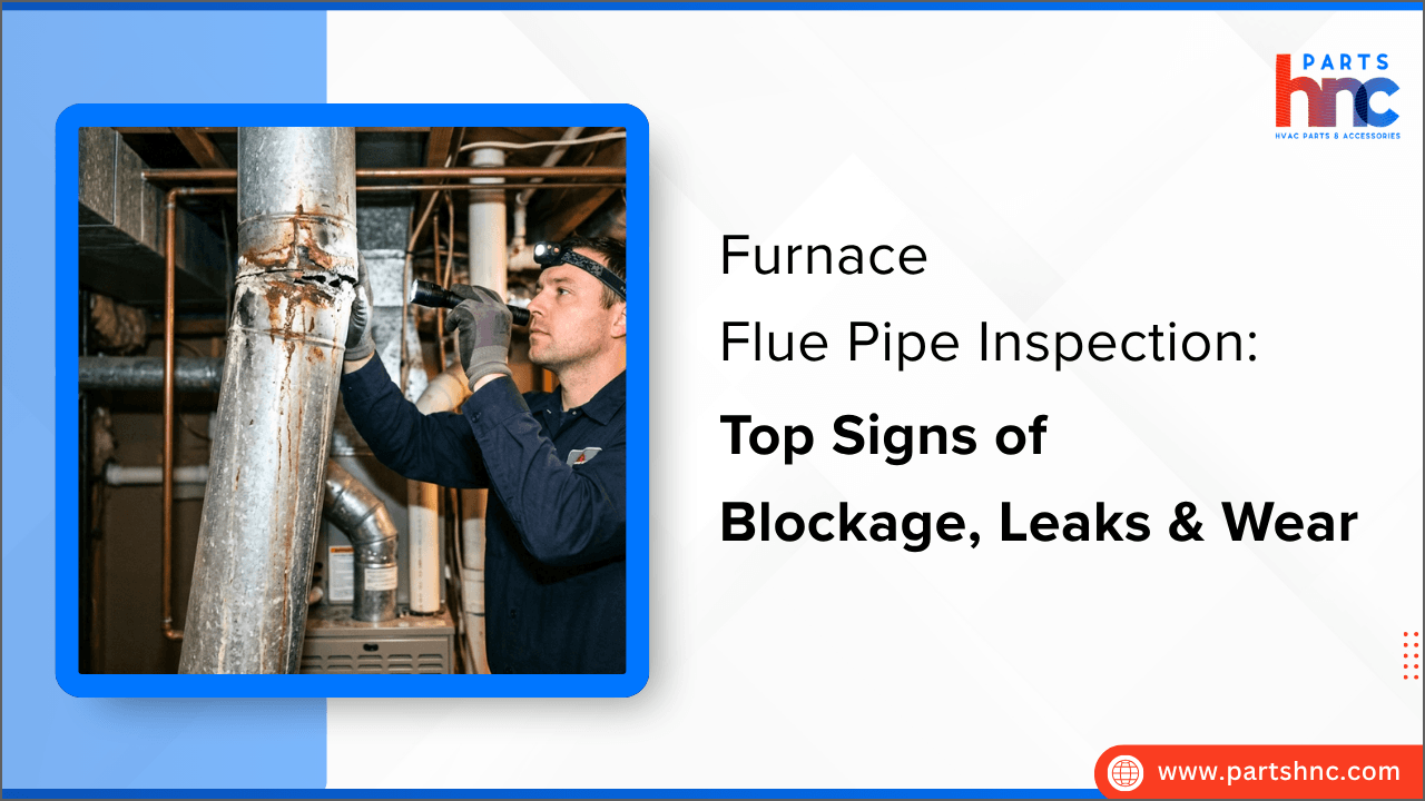Furnace Flue Pipe Inspection: Top Signs of Blockage, Leaks & Wear_PartsHnC