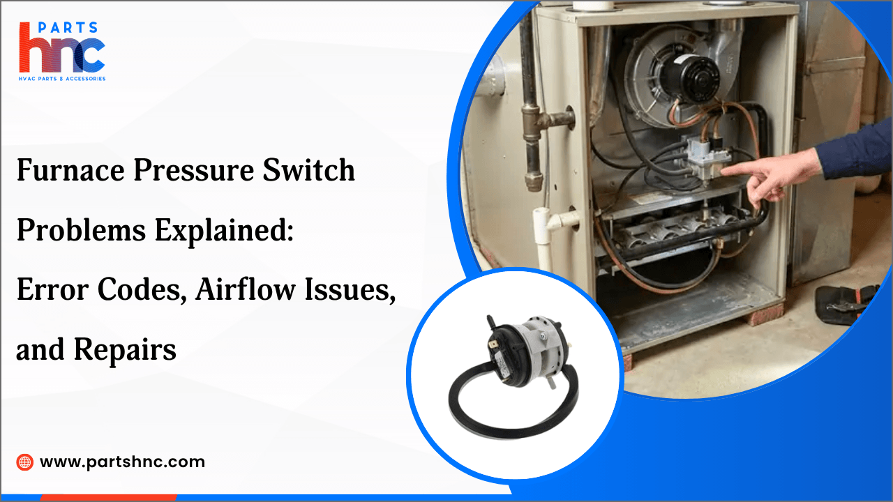 Furnace Pressure Switch Problems: Error Codes, Airflow Issues, and Repairs_PartsHnC