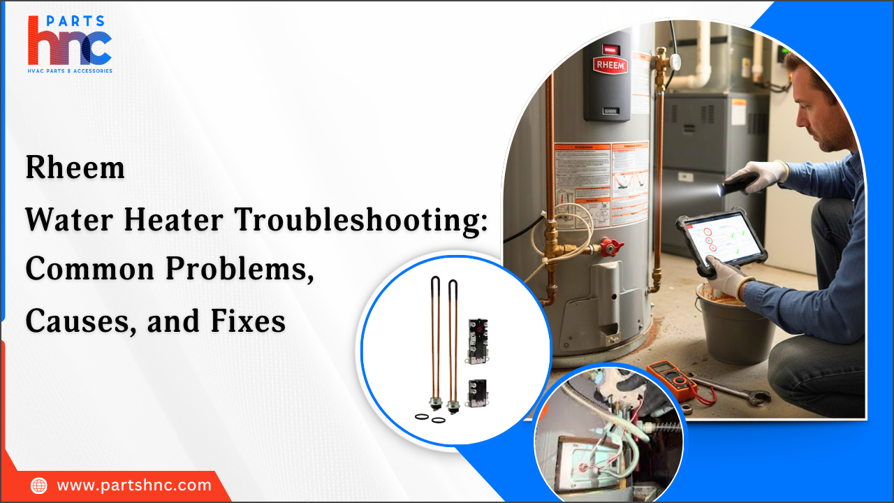 Rheem Water Heater Troubleshooting: Common Problems, Causes, and Fixes-PartsHnC