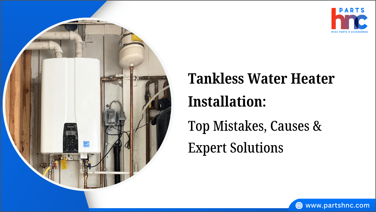 Tankless Water Heater Installation Top Mistakes, Causes & Expert Solutions_PartsHnC